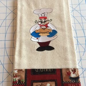 Handmade Pie Chef Kitchen Towel